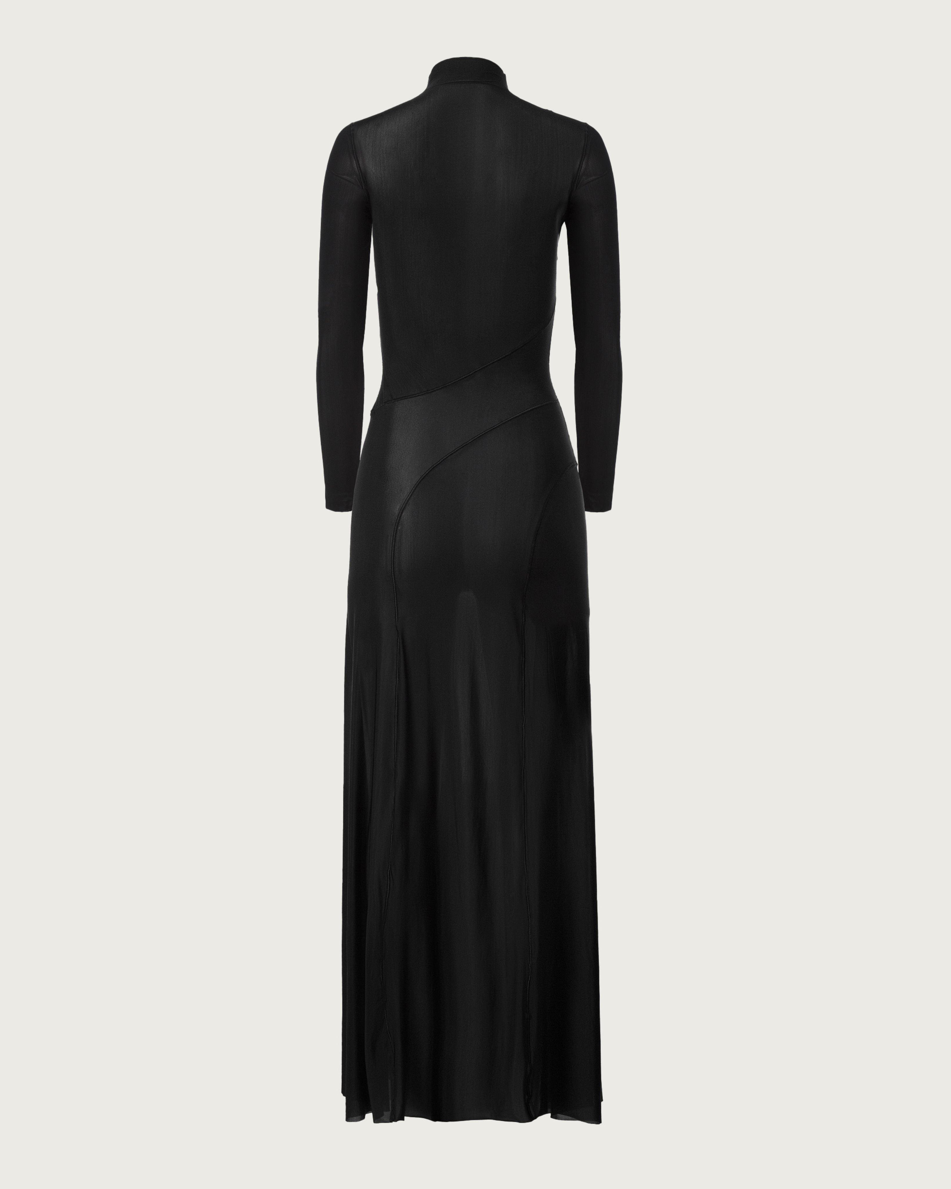 Second Skin Turtleneck Maxi Dress