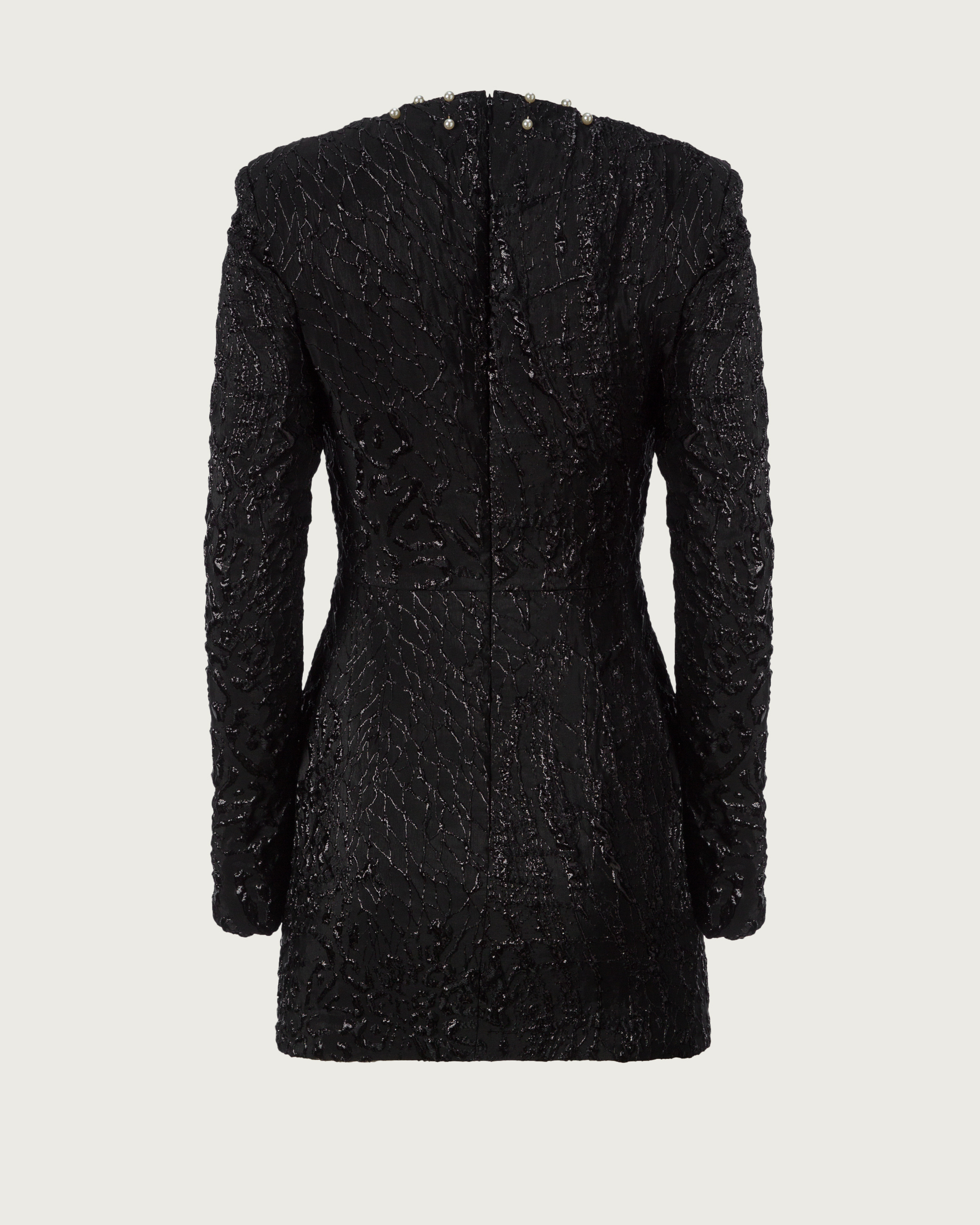 Jacquard Mini Dress