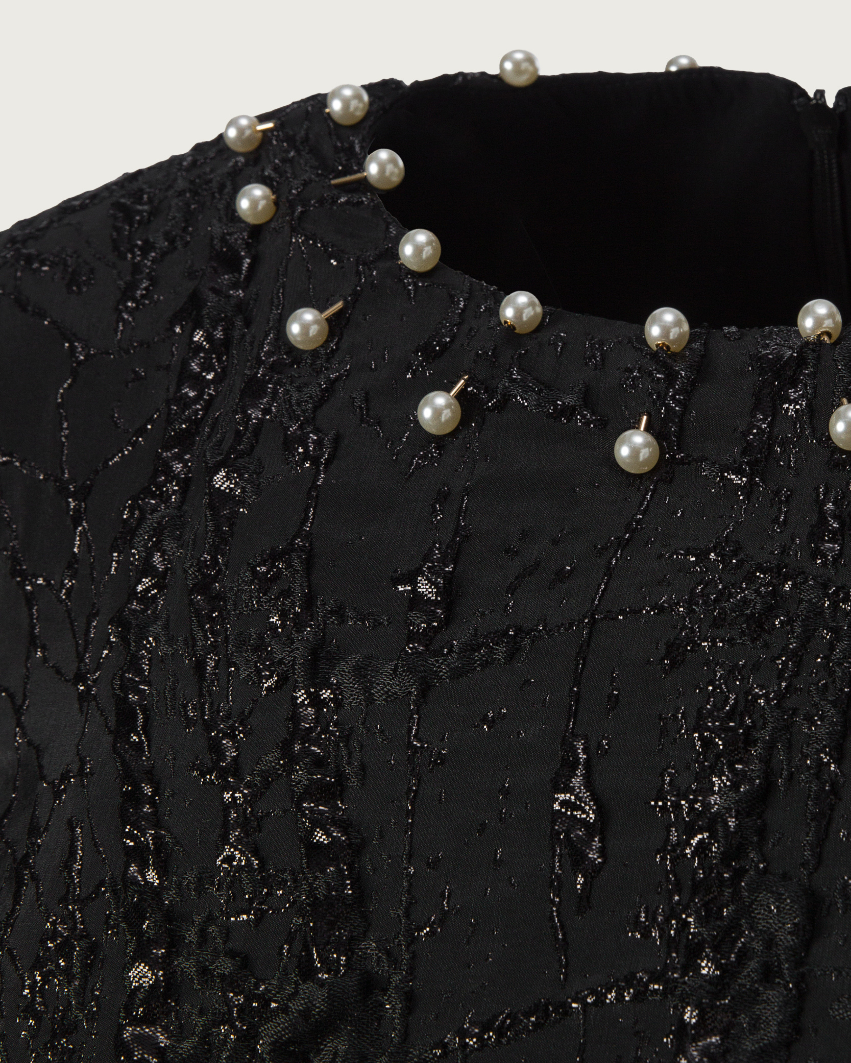 Jacquard Mini Dress