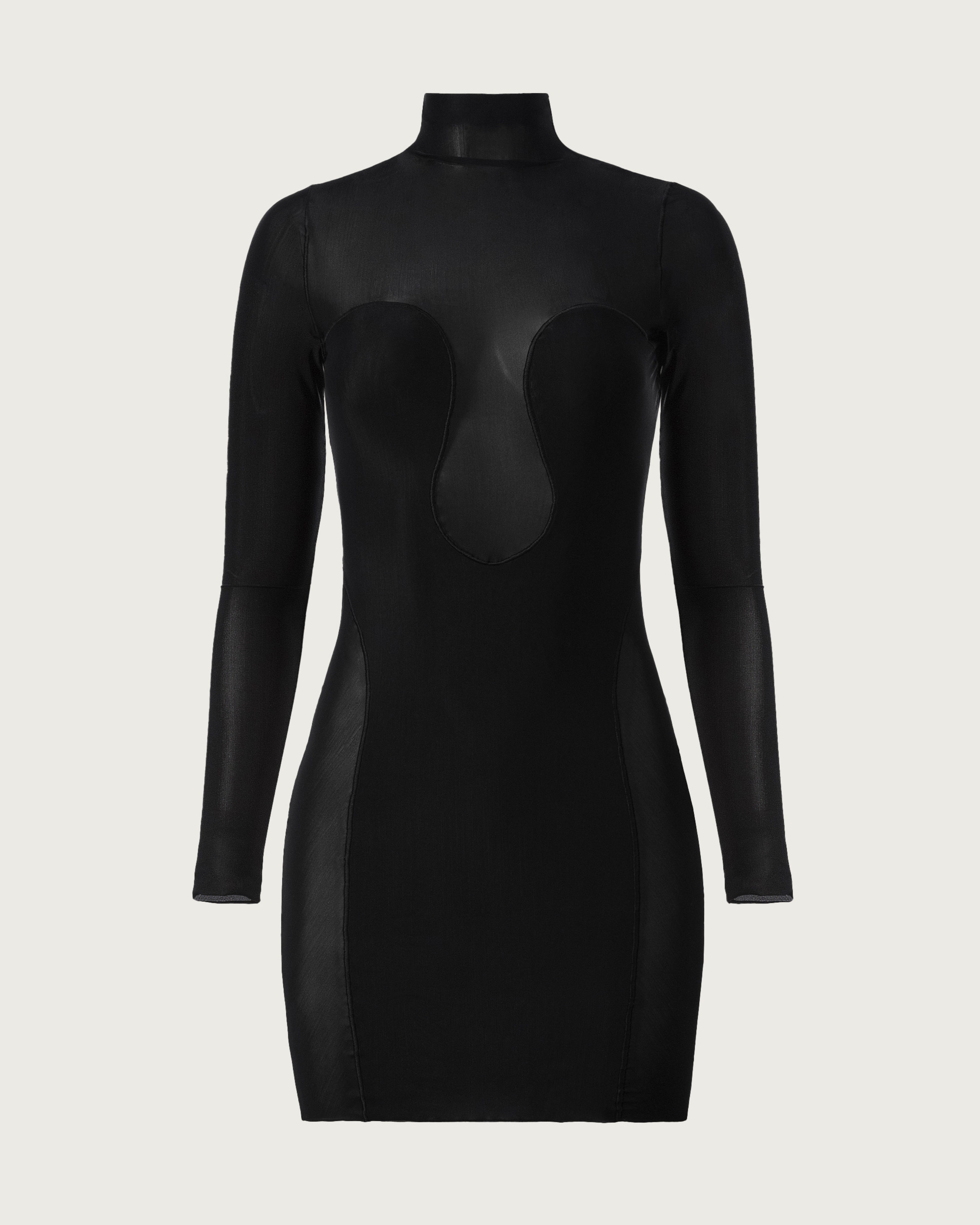 Second Skin Hourglass Mini Dress