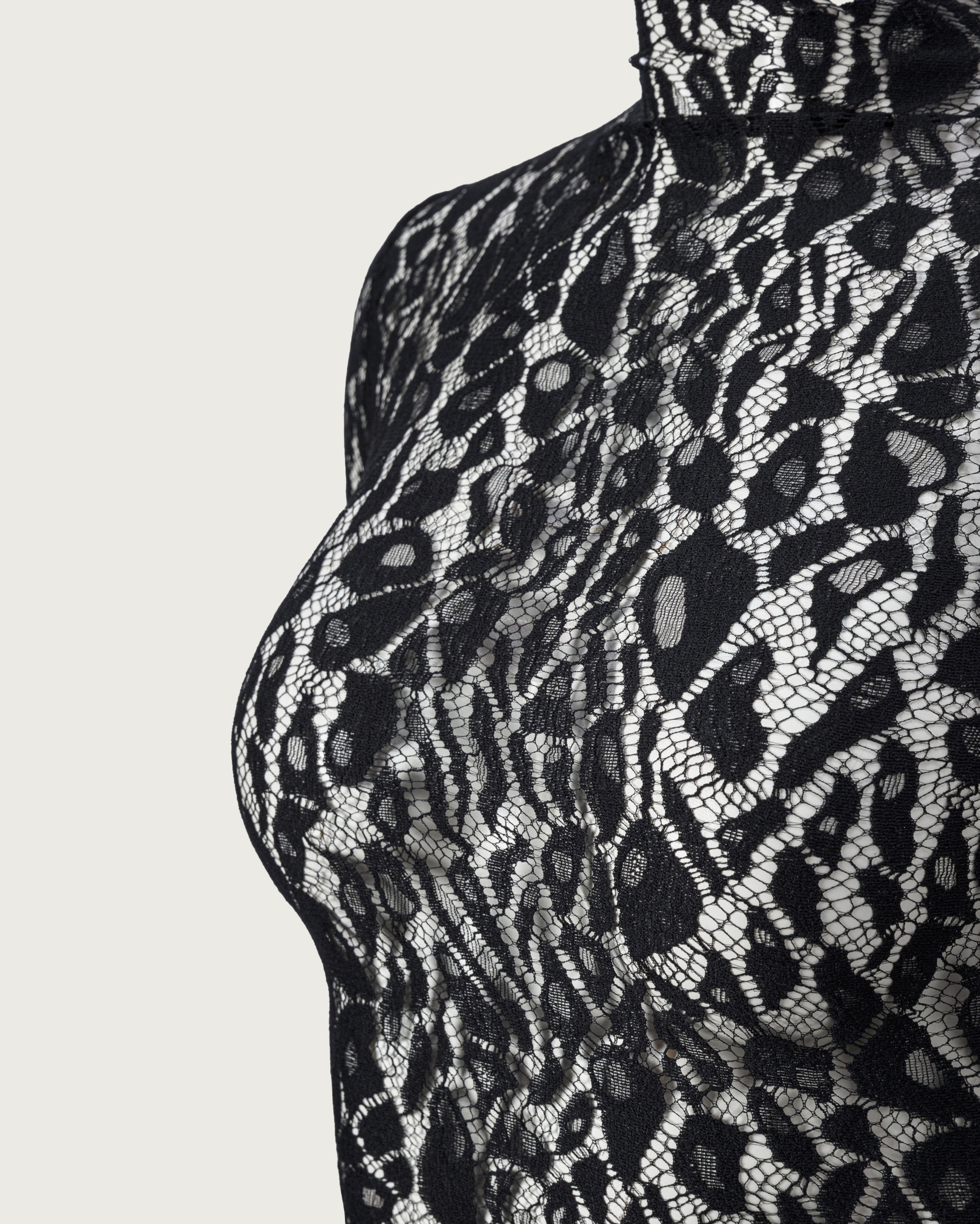 Animalier Stretch-Lace Top